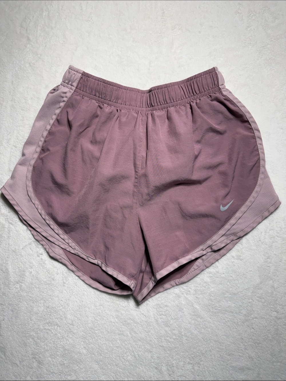 Nike Women's Mauve Athletic Running Shorts